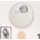 Latitude Run® 20" Wall Circle Mirror Large Round Black Farmhouse